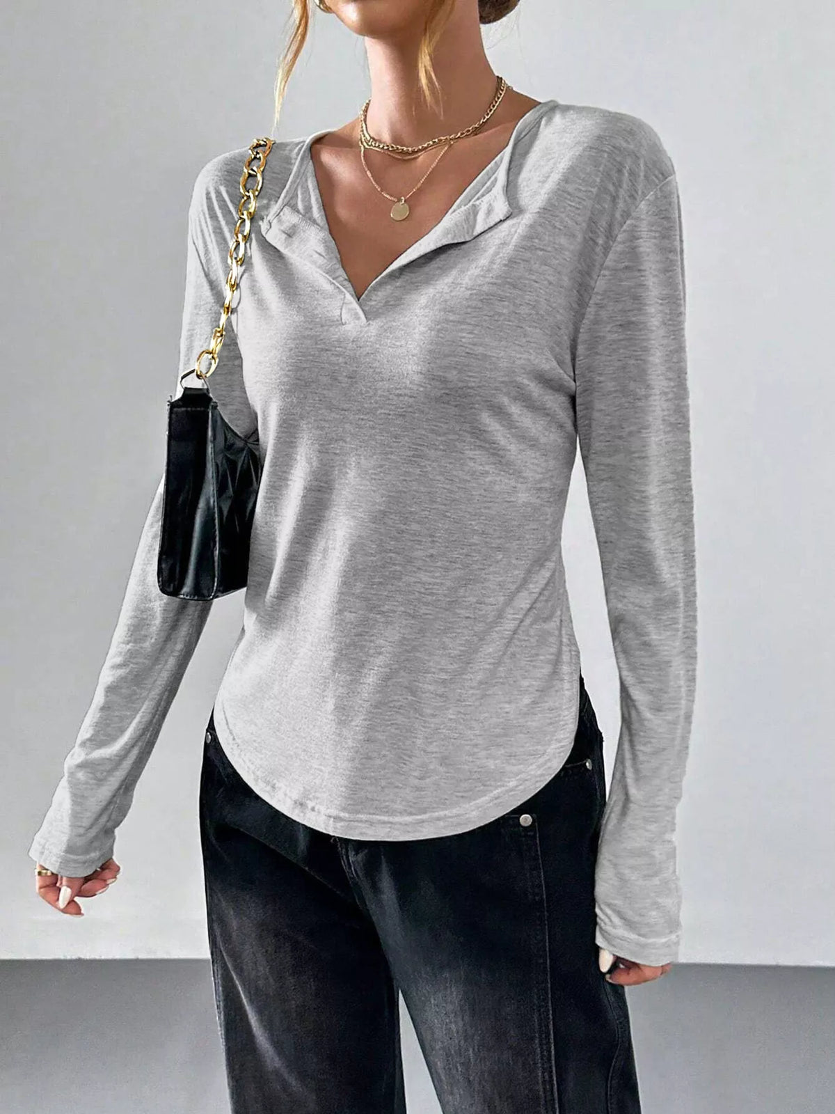 Långärmad t-shirt – bild 2
