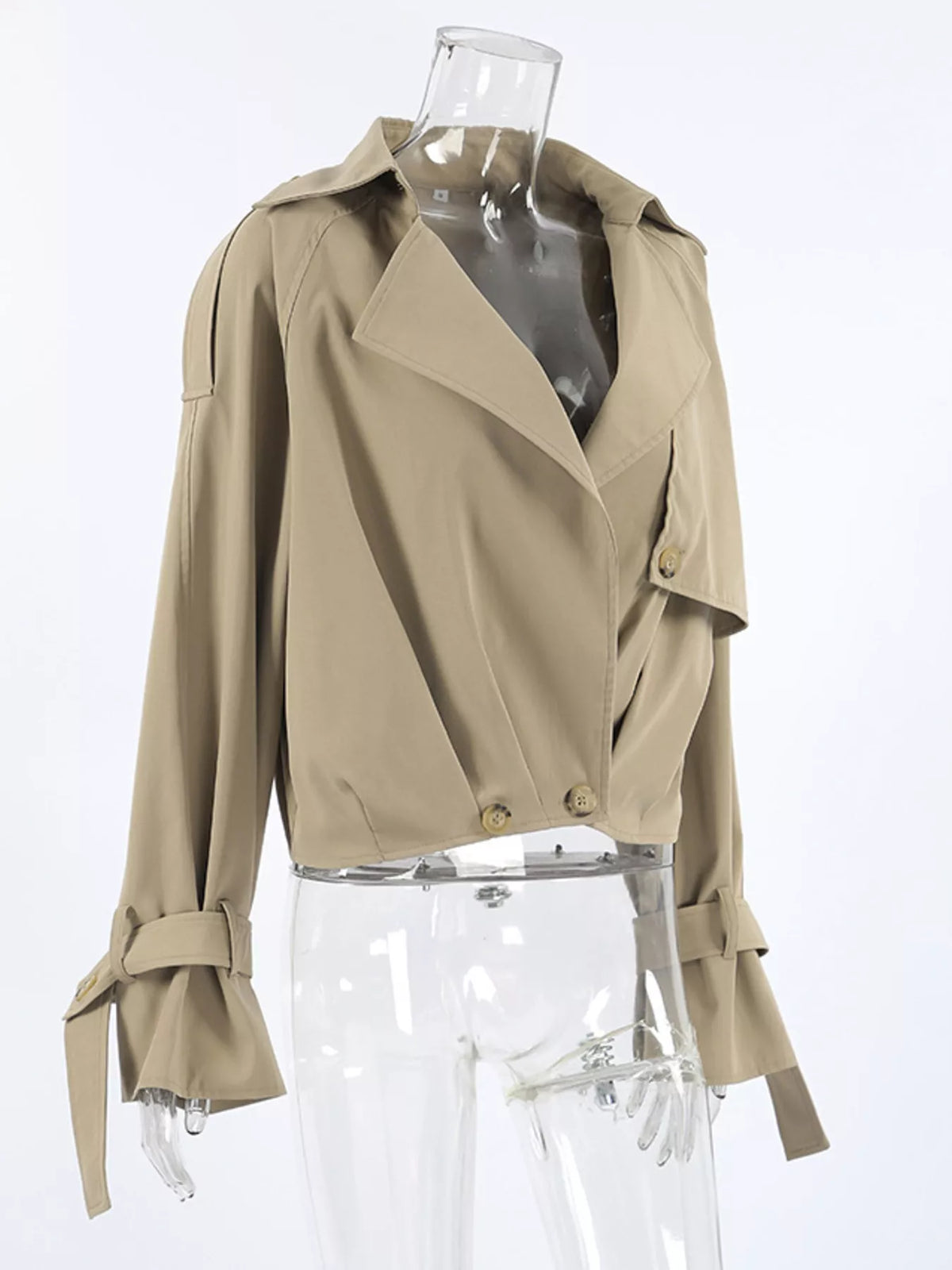 Asymmetrisk trenchcoat – bild 11